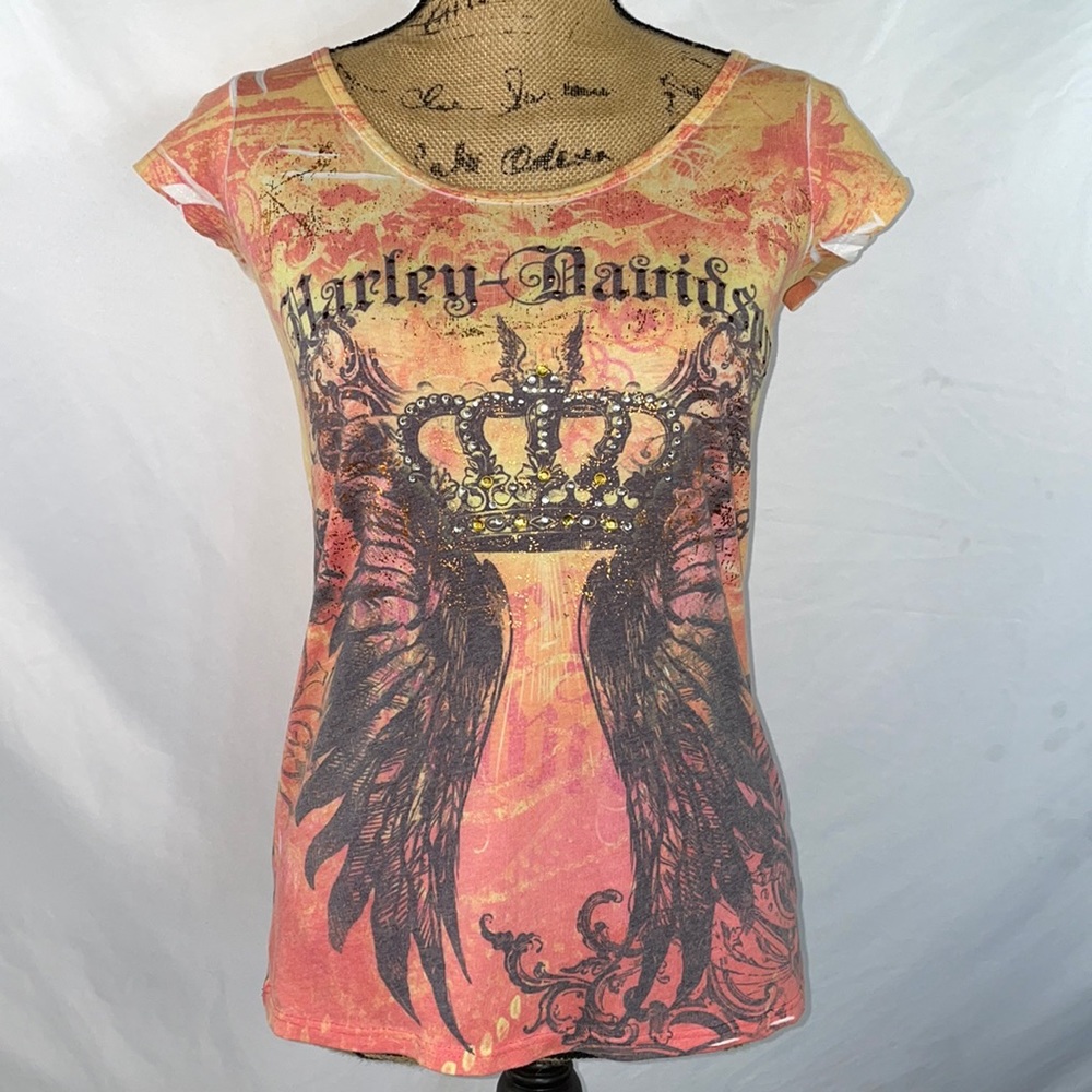 Harley-Davidson Angel Crown Tee